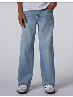 Boys RSQ Light Blue Baggy Jeans